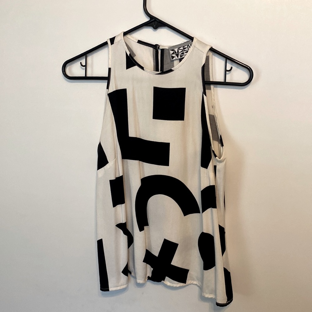Duane Duden Geometric tank top